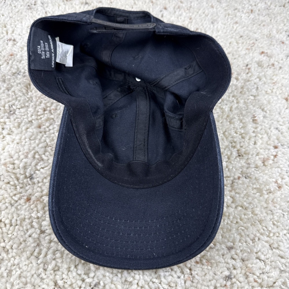 Under Armour Tactical Friend or Foe 2.0 Cap Mens OSFA Black Flag Patch Hat - Picture 3 of 6